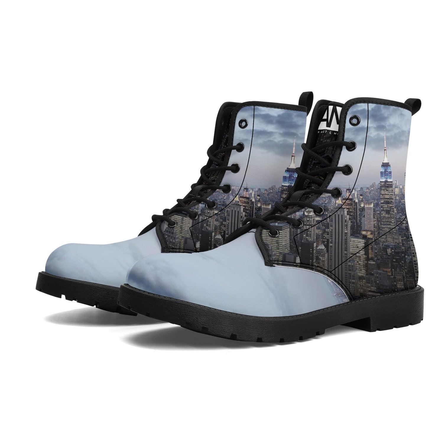 FAM NYC Men's Leather Boots