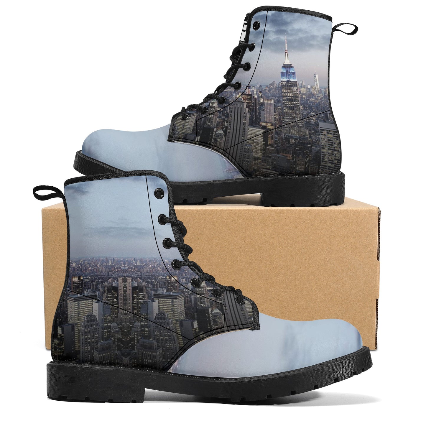 FAM NYC Men's Leather Boots