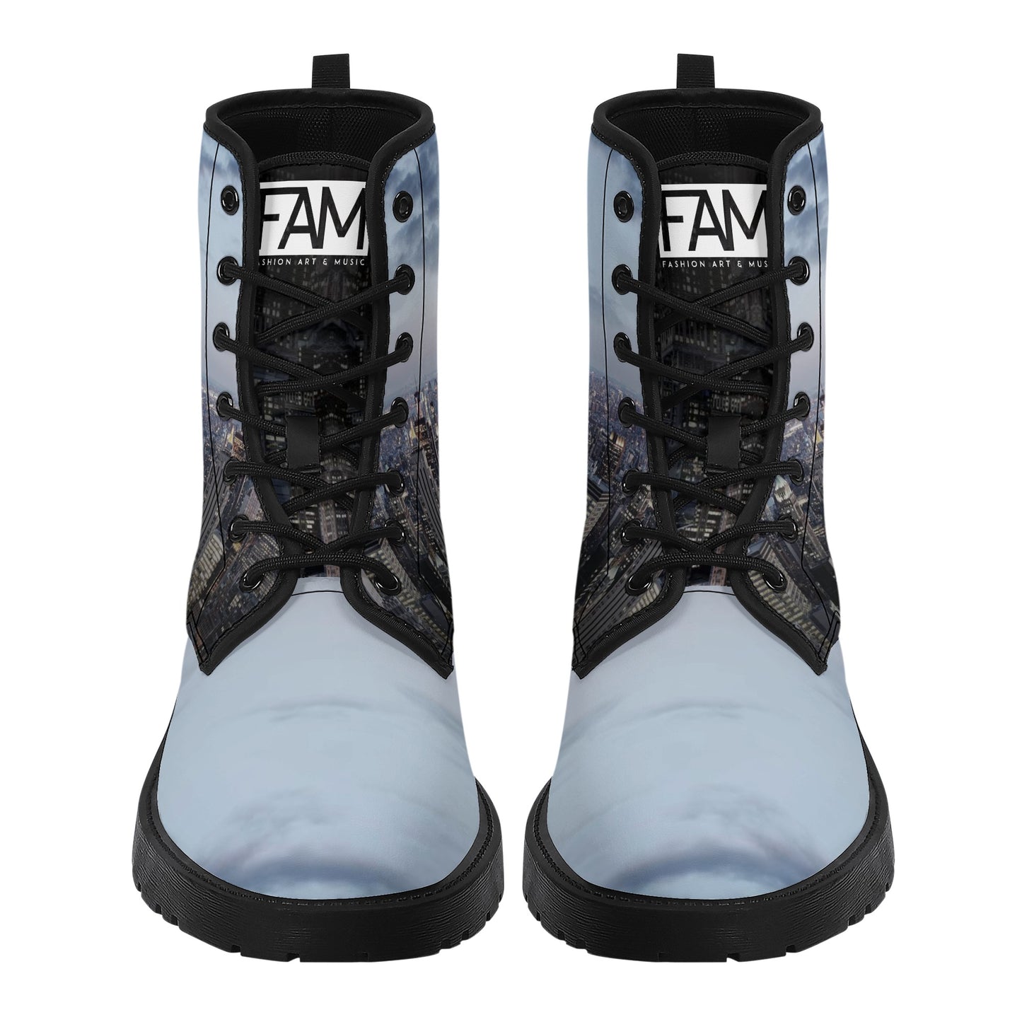FAM NYC Men's Leather Boots