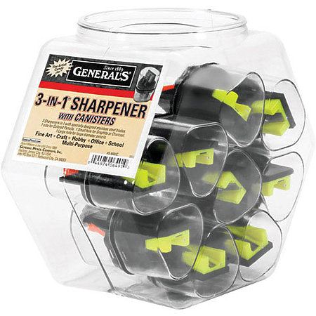 3-In-1 Clear Sharpener