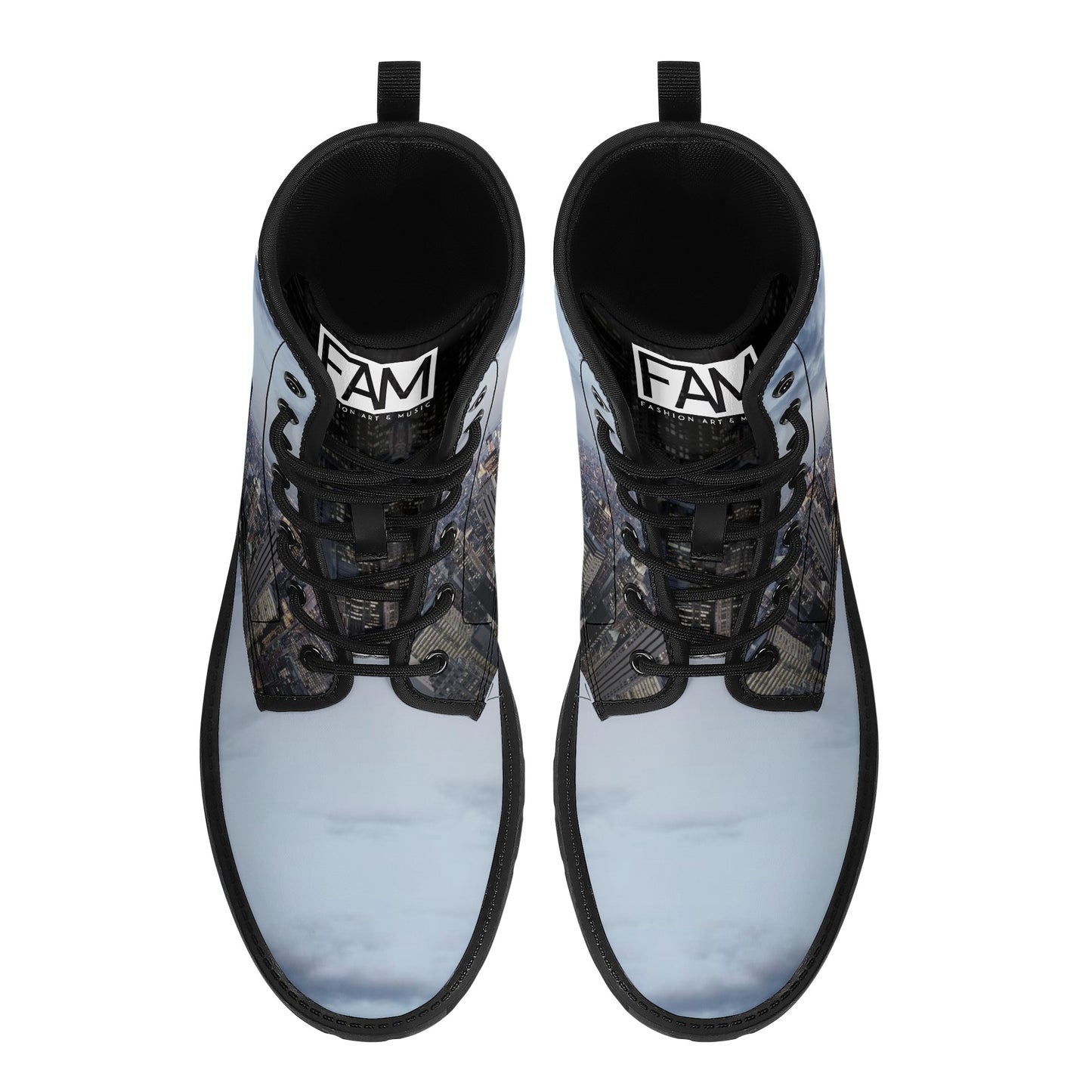 FAM NYC Men's Leather Boots